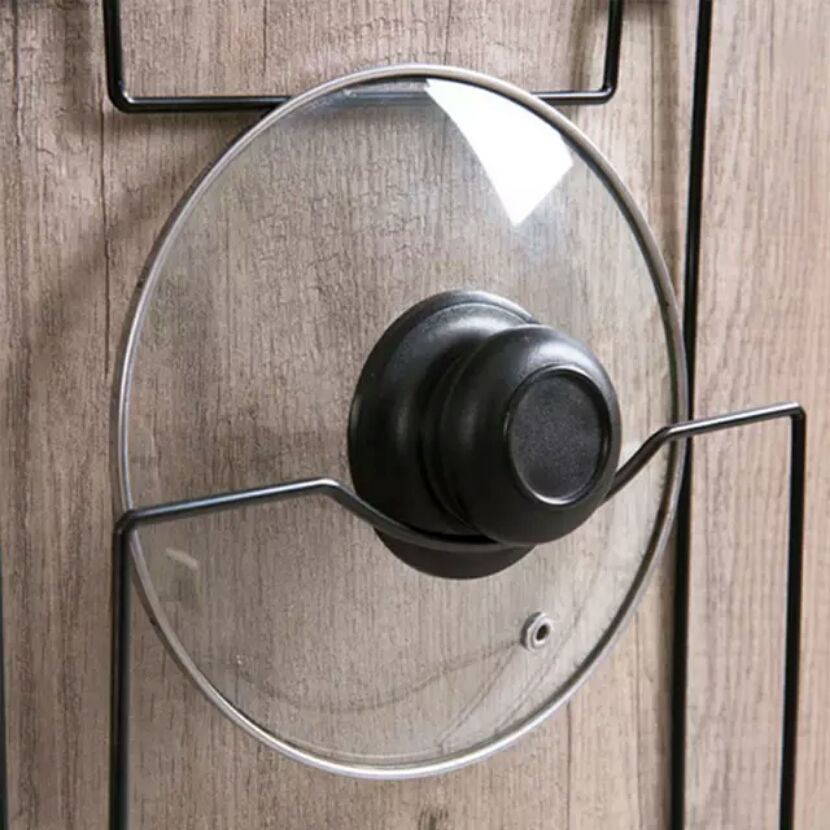 خرید پستی  استند نگهدارنده درب قابلمه 3طبقه کابینتی