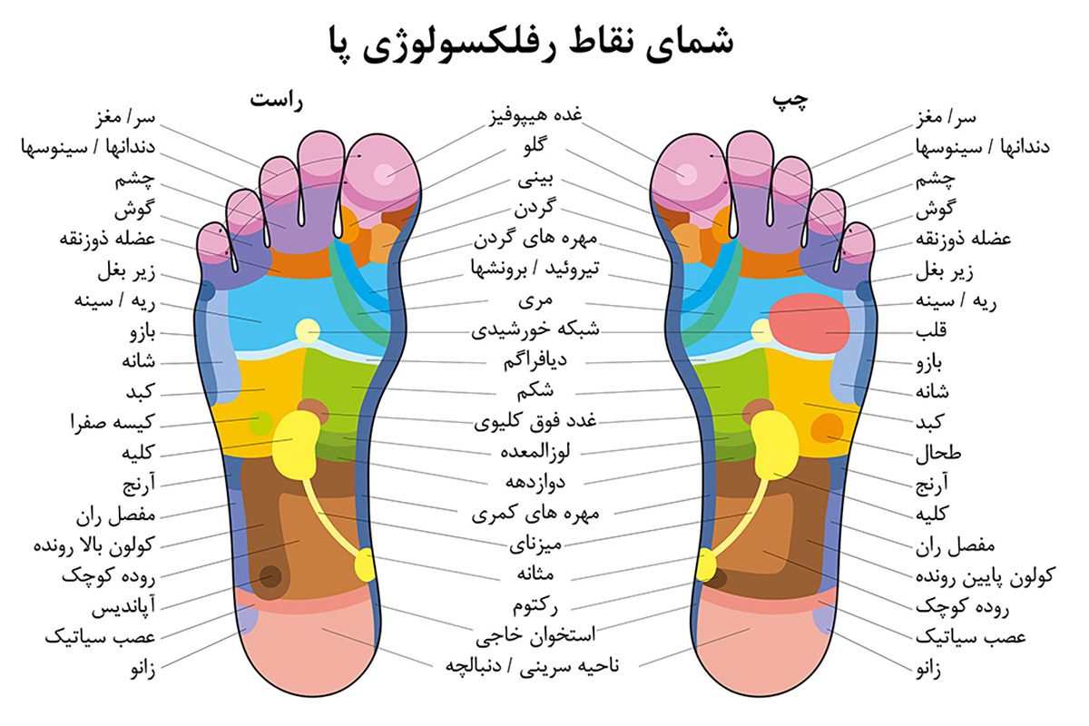 خرید پستی  پد صفحه ای گرد ماساژ پا