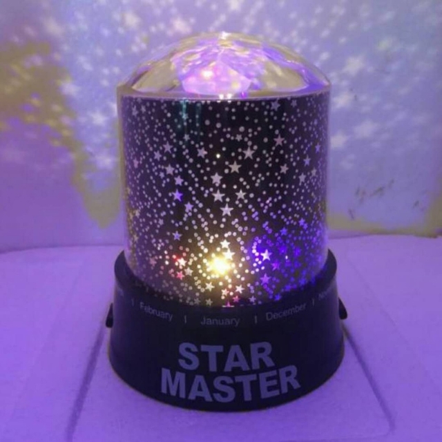 چراغ خواب کریستال Star Master
