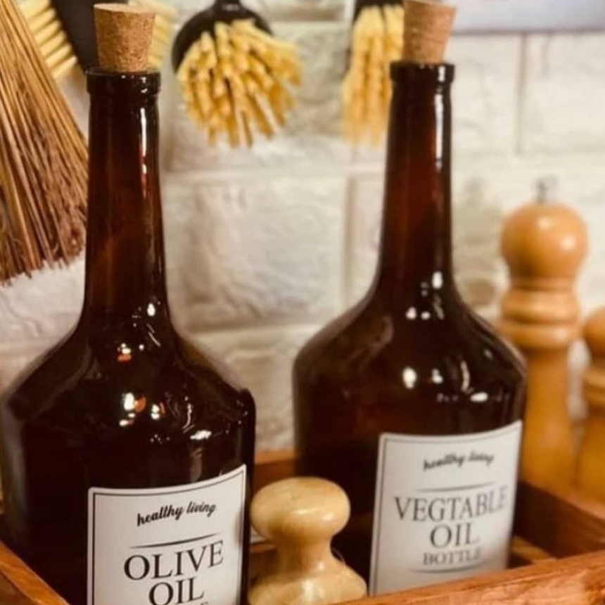 بطری روغن olive oil bottle