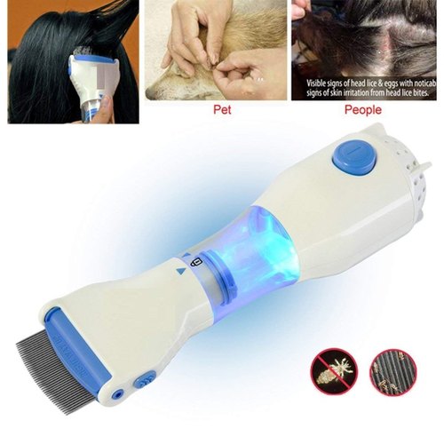 شانه الکتریکی شپش گیر و-کامبو Electric lice comb v-comb شانه الکتریکی شپش گیر و-کامبو Electric lice comb v-comb